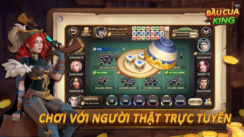Bầu cua online vui nhộn dễ tham gia