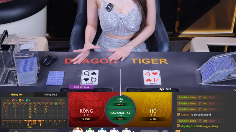 Bí quyết chơi Rồng Hổ HitClub dễ thắng
