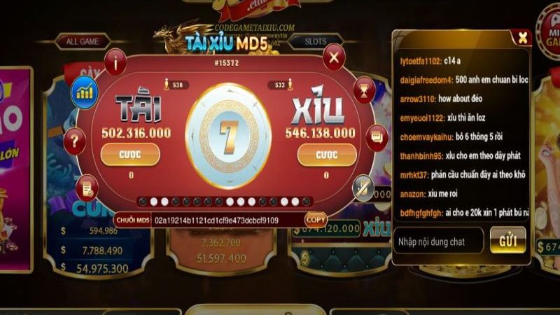 Tài Xỉu MD5 bí kíp chơi từ cao thủ