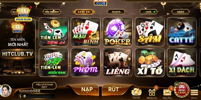 Nạp tiền rút tiền